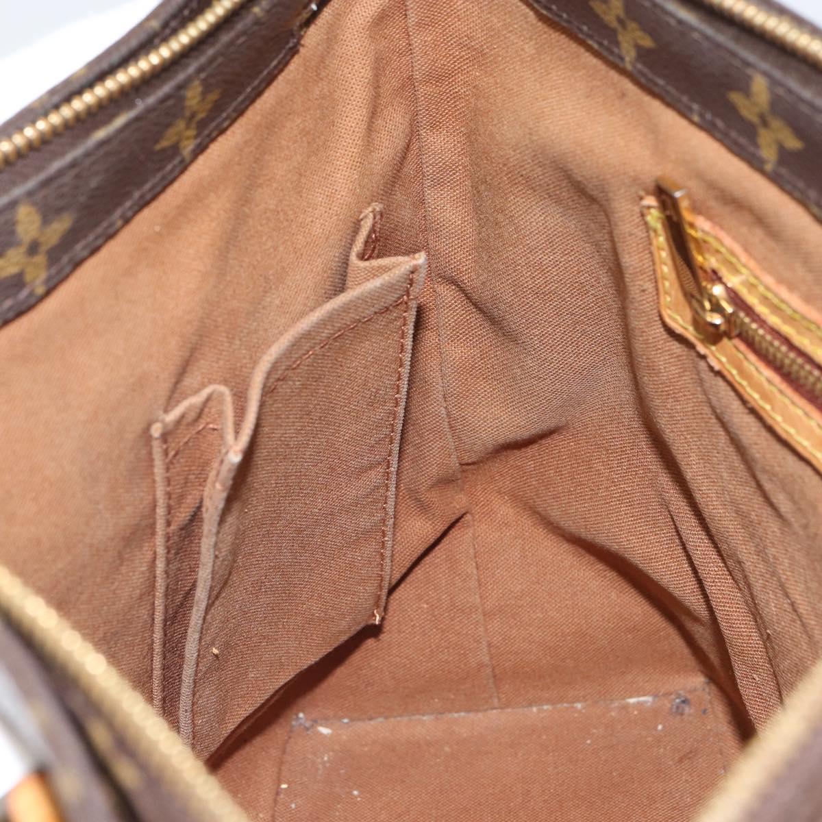 LOUIS VUITTON Monogram Cabas Piano Tote Bag M51148 LV Auth bs32285