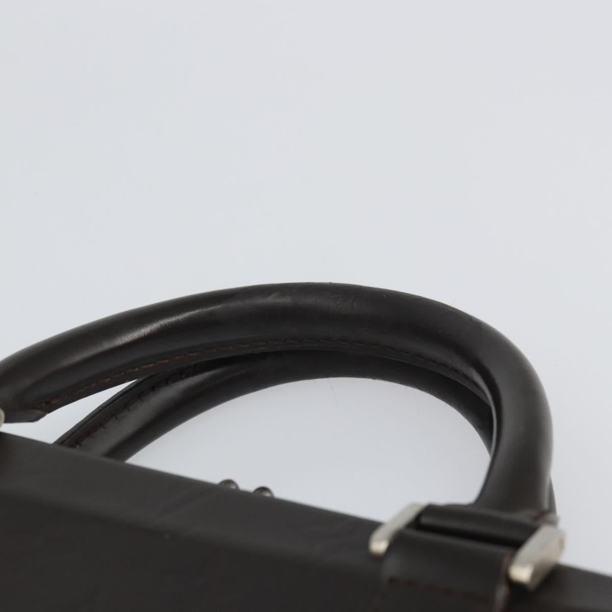 LOUIS VUITTON Monogram Grasse Erwin Hand Bag Brown M46580 LV Auth bs32289