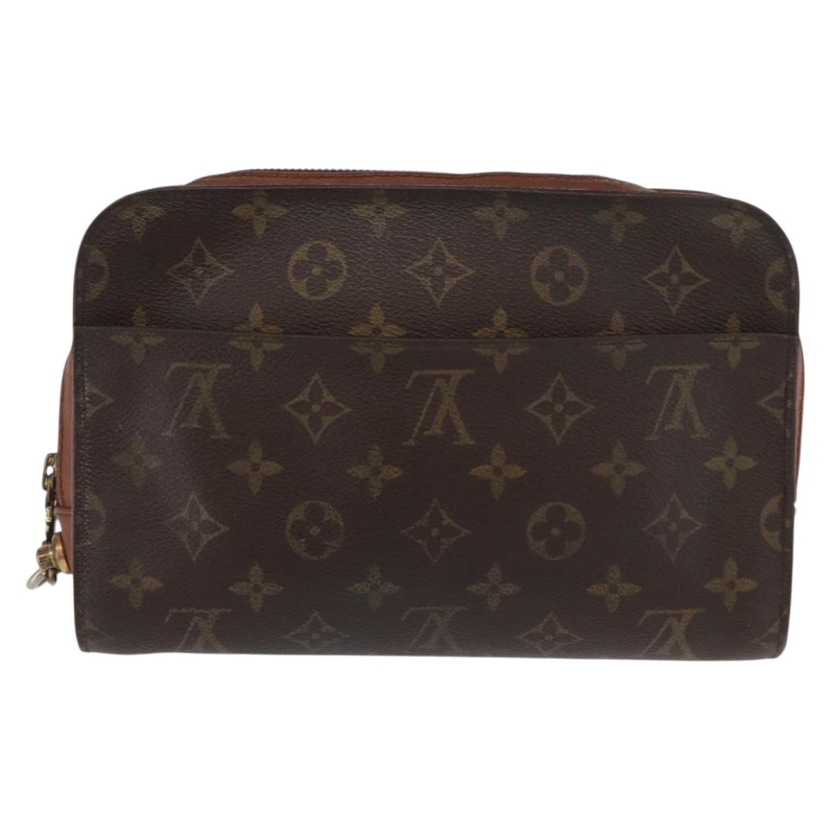 LOUIS VUITTON Monogram Orsay Clutch Bag M51790 LV Auth bs32300