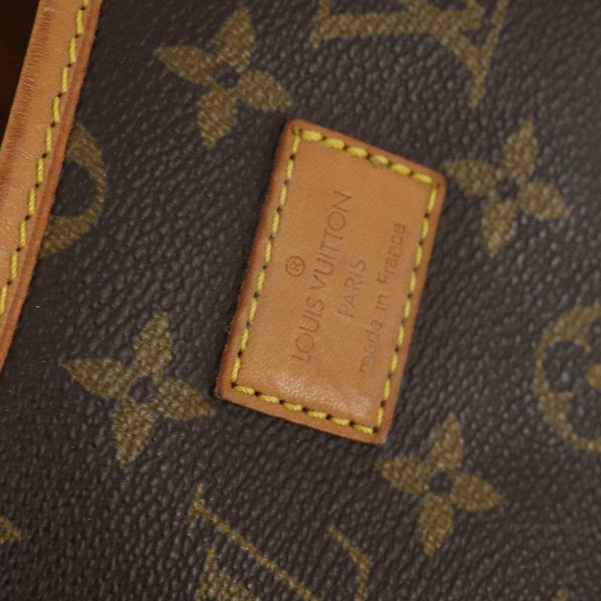 LOUIS VUITTON Monogram Saumur 35 Shoulder Bag M42254 LV Auth bs32301