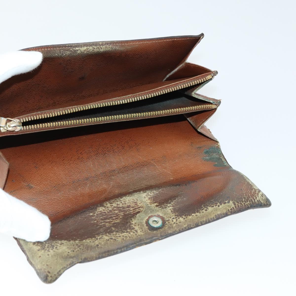 LOUIS VUITTON Monogram Wallet 5 Set LV Auth bs32340