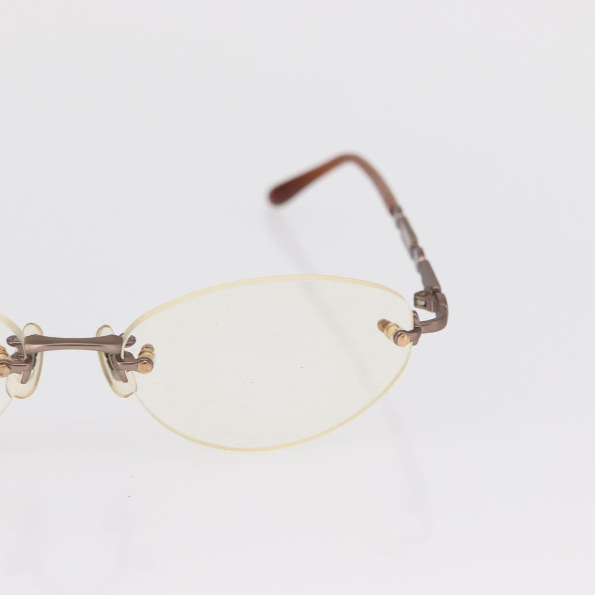 Salvatore Ferragamo Gucci Sunglasses plastic 3 Set Brown Auth bs32343