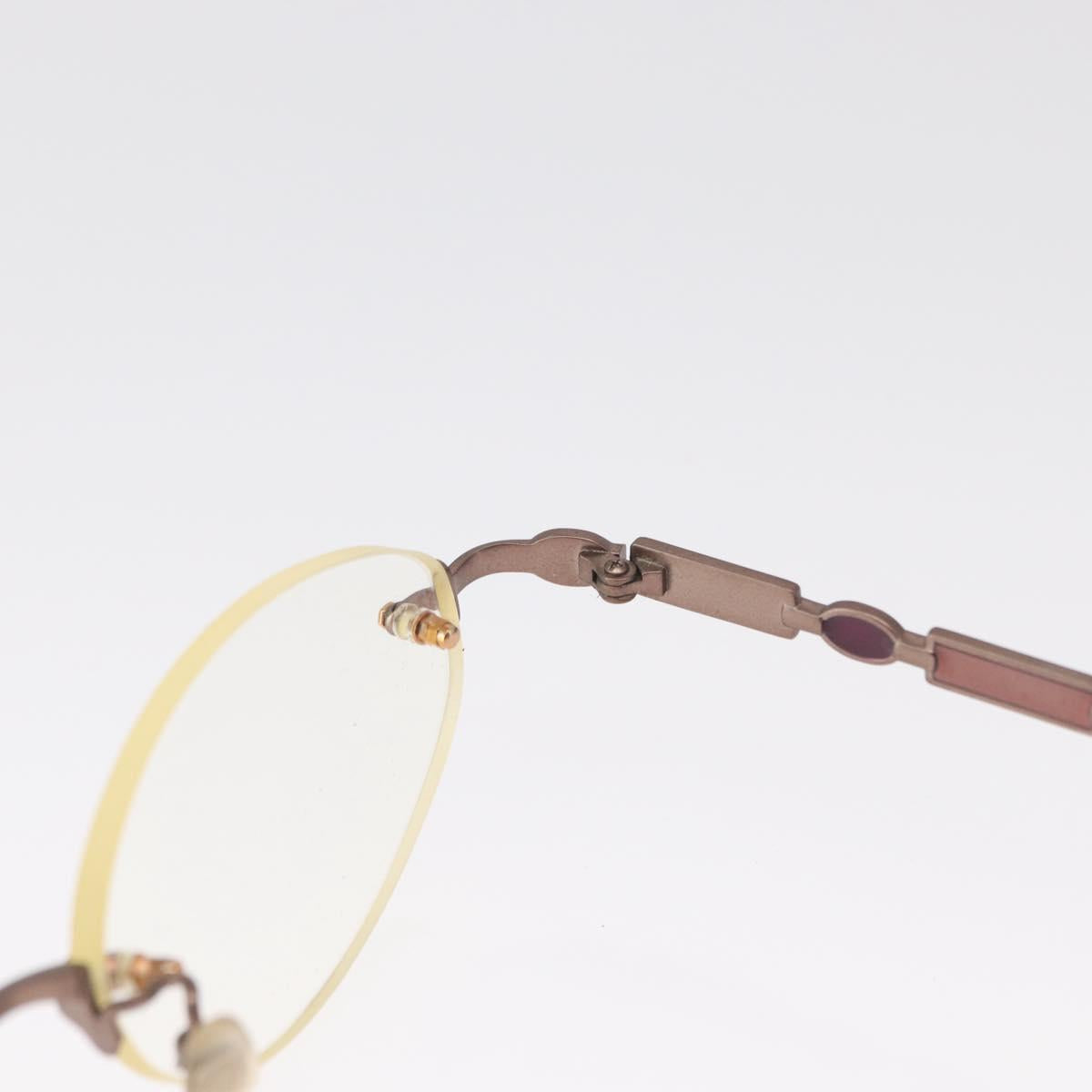 Salvatore Ferragamo Gucci Sunglasses plastic 3 Set Brown Auth bs32343