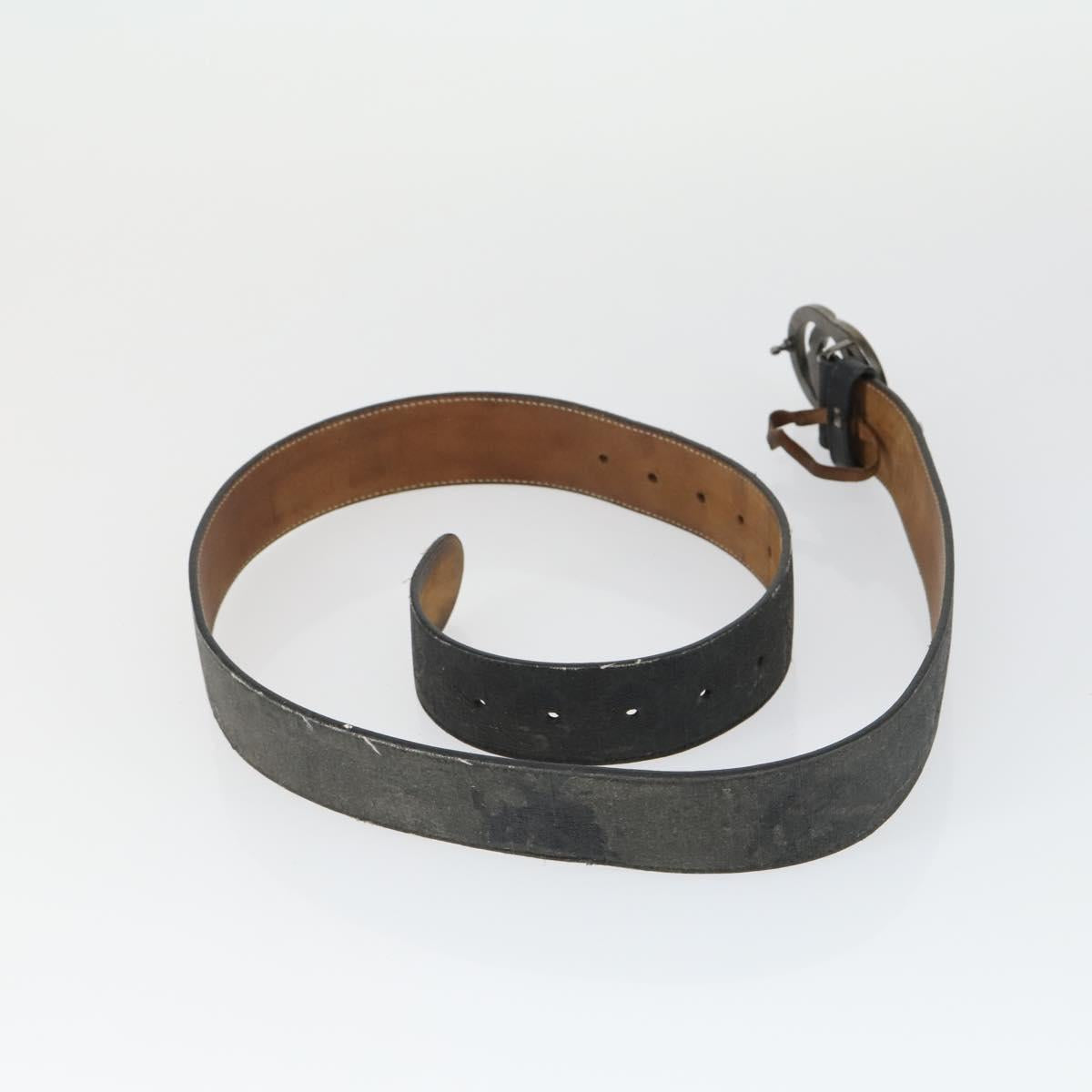 FENDI Gucci Zucca Canvas Pecan Canvas Hand Bag 4 Set Black Brown Auth bs32352