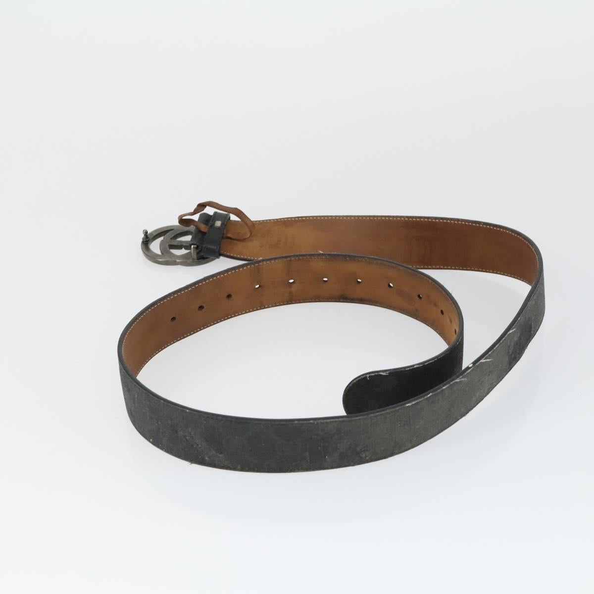 FENDI Gucci Zucca Canvas Pecan Canvas Hand Bag 4 Set Black Brown Auth bs32352