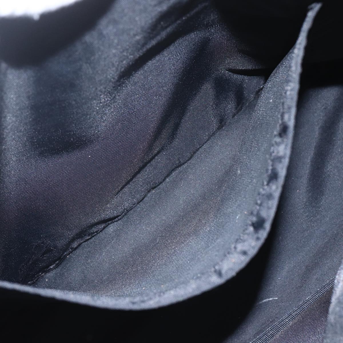 BURBERRY Nova Check Blue Label Shoulder Bag Nylon Pink Silver Auth bs32401