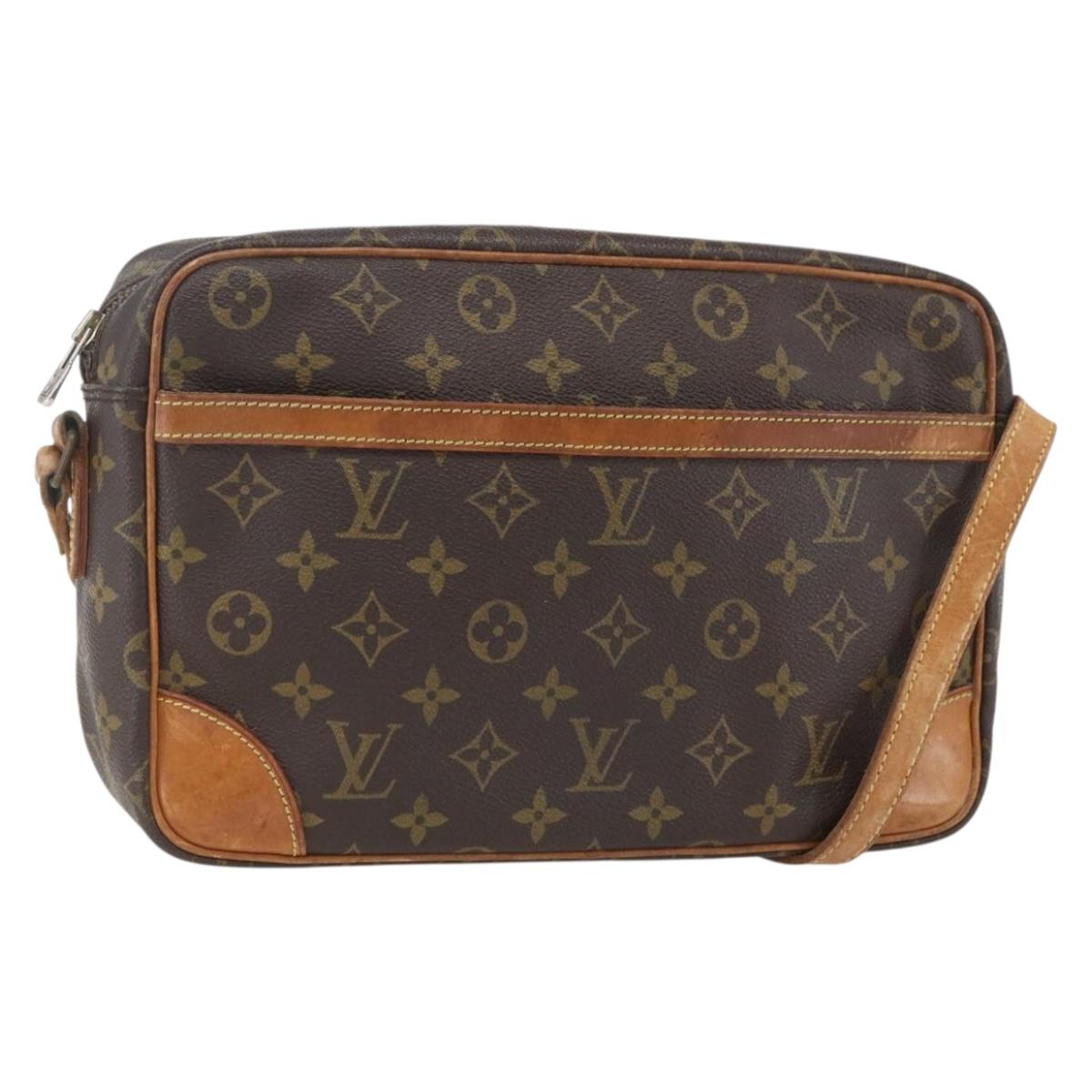LOUIS VUITTON Monogram Trocadero 30 Shoulder Bag M51272 LV Auth bs32420