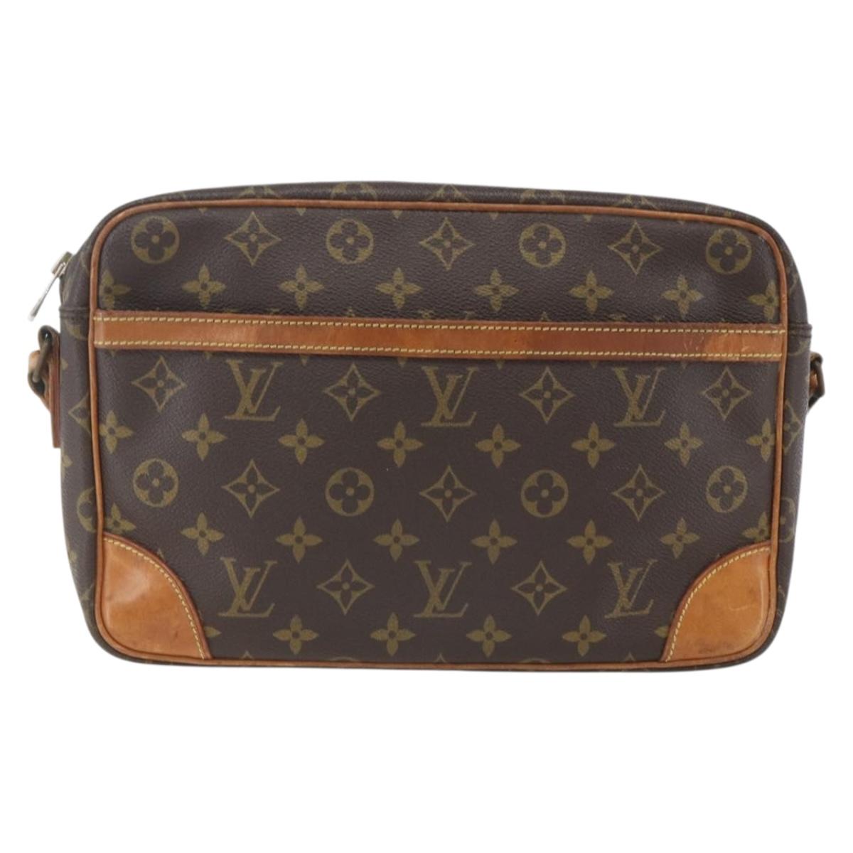 LOUIS VUITTON Monogram Trocadero 30 Shoulder Bag M51272 LV Auth bs32420