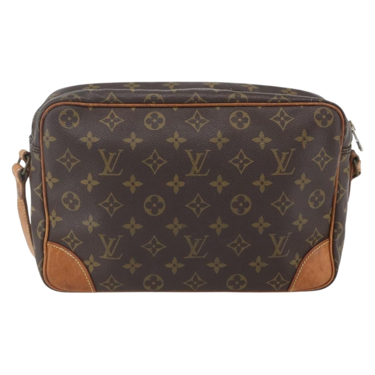 LOUIS VUITTON Monogram Trocadero 30 Shoulder Bag M51272 LV Auth bs32420