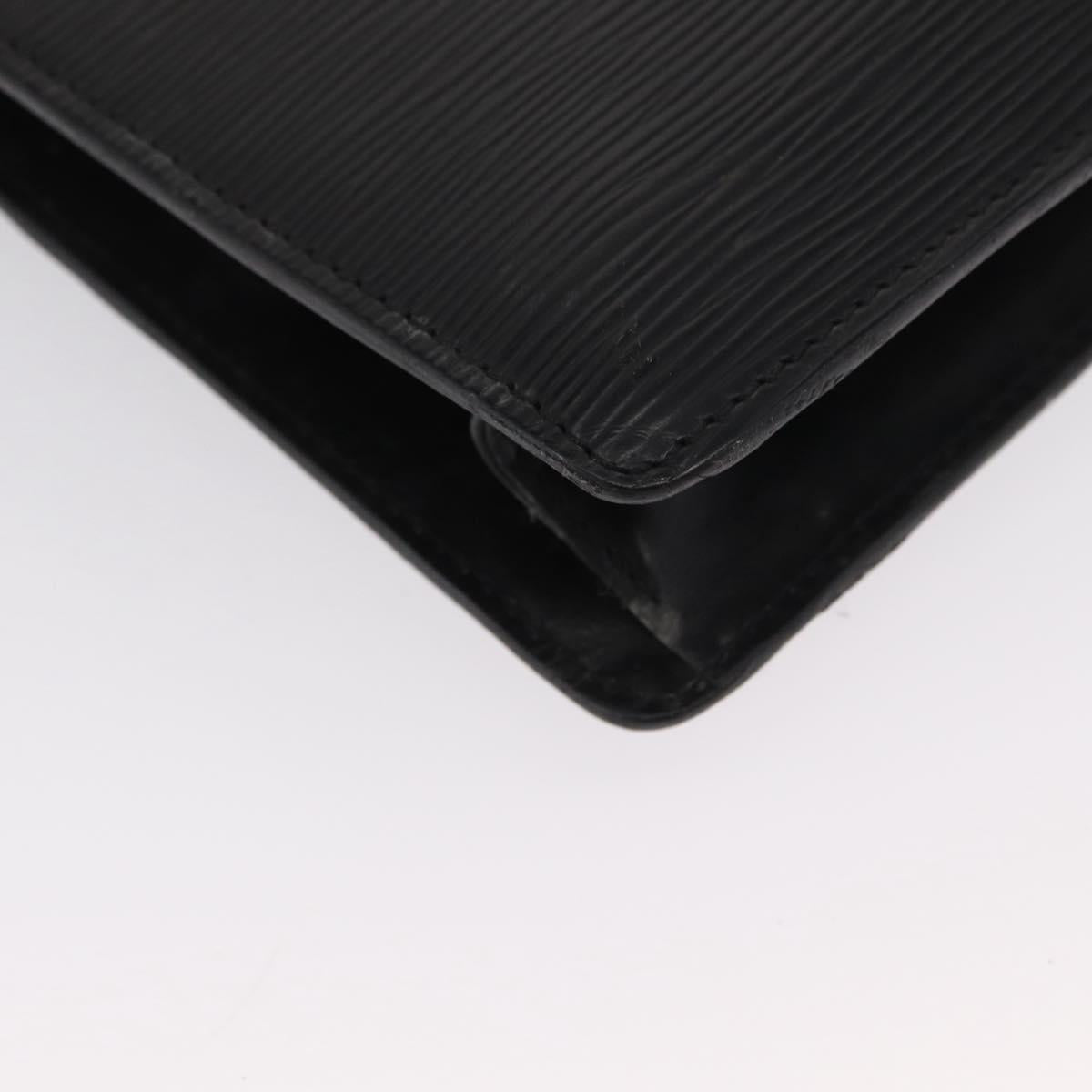 LOUIS VUITTON Epi Monceau 28 Hand Bag Black M52122 LV Auth bs32421