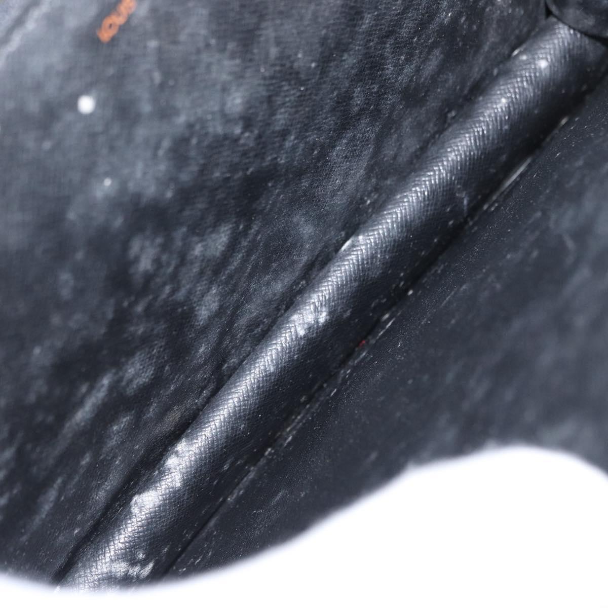 LOUIS VUITTON Epi Monceau 28 Hand Bag Black M52122 LV Auth bs32421