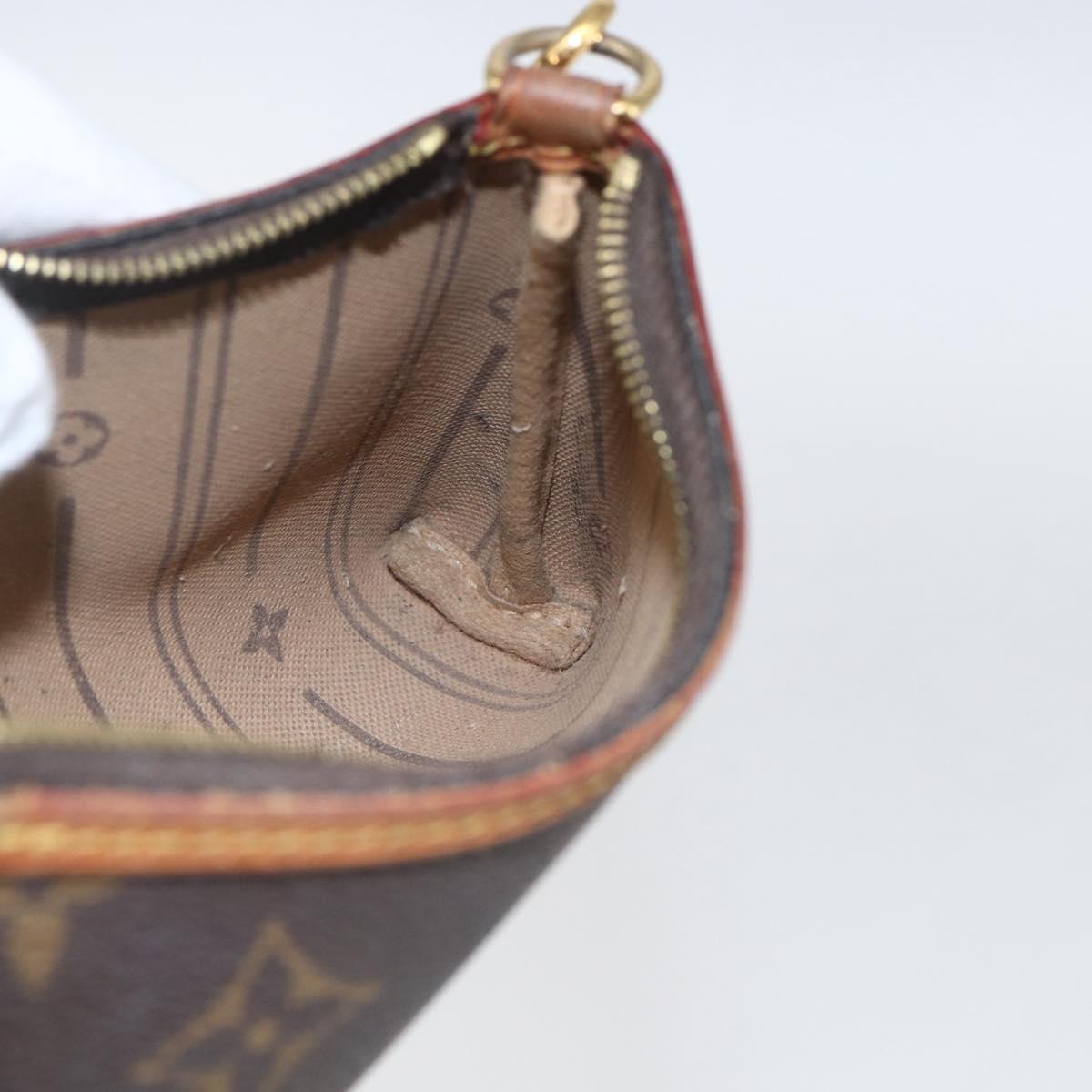 LOUIS VUITTON Monogram Mini Pochette Delight Full Pouch M40309 LV Auth bs32423