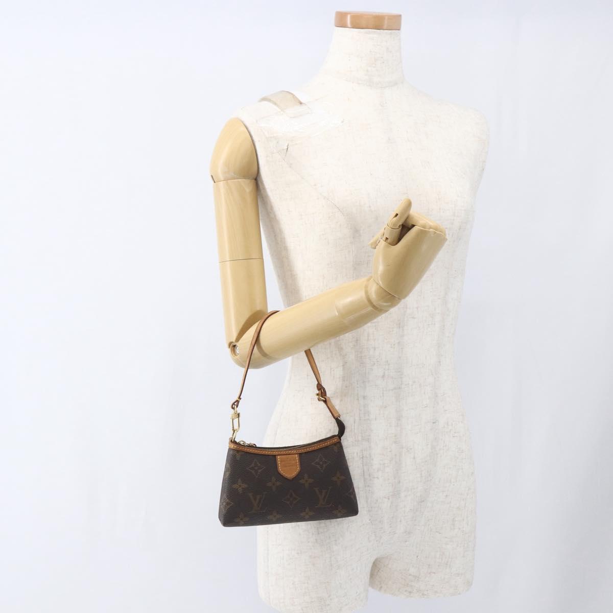 LOUIS VUITTON Monogram Mini Pochette Delight Full Pouch M40309 LV Auth bs32423
