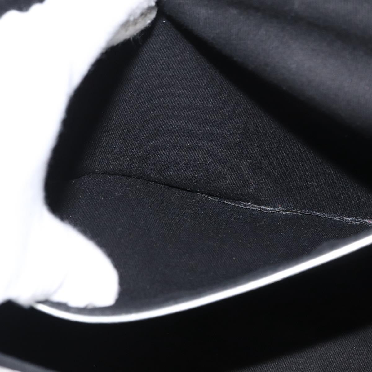 Chloe Tote Bag Leather Silver Auth bs32448