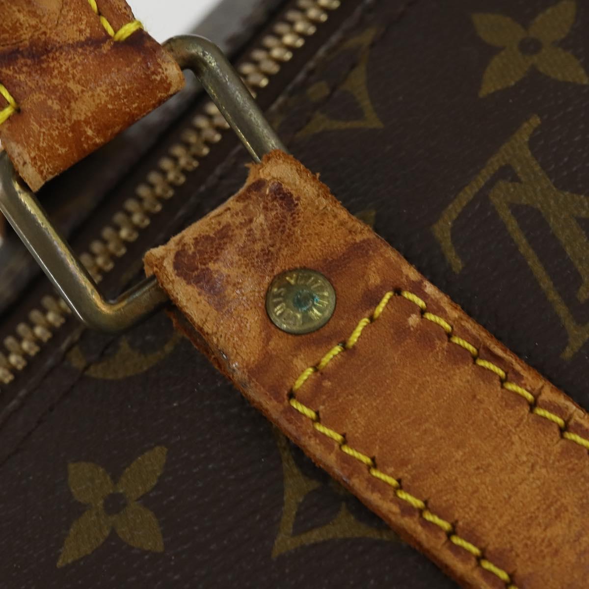 LOUIS VUITTON Monogram Keepall 50 Boston Bag M41426 LV Auth bs32470