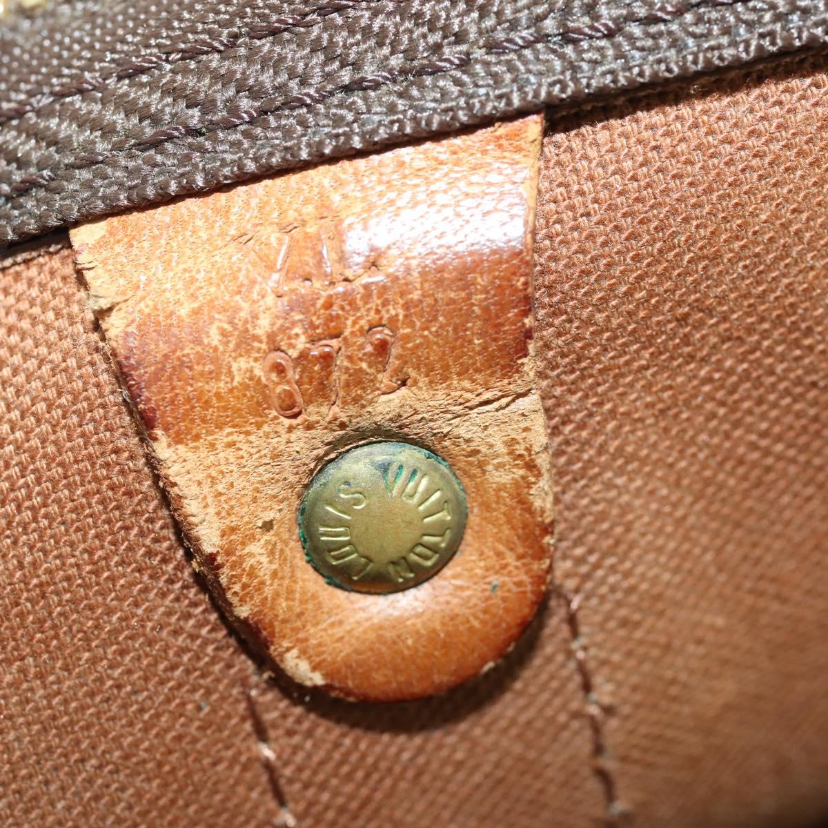 LOUIS VUITTON Monogram Keepall 50 Boston Bag M41426 LV Auth bs32470