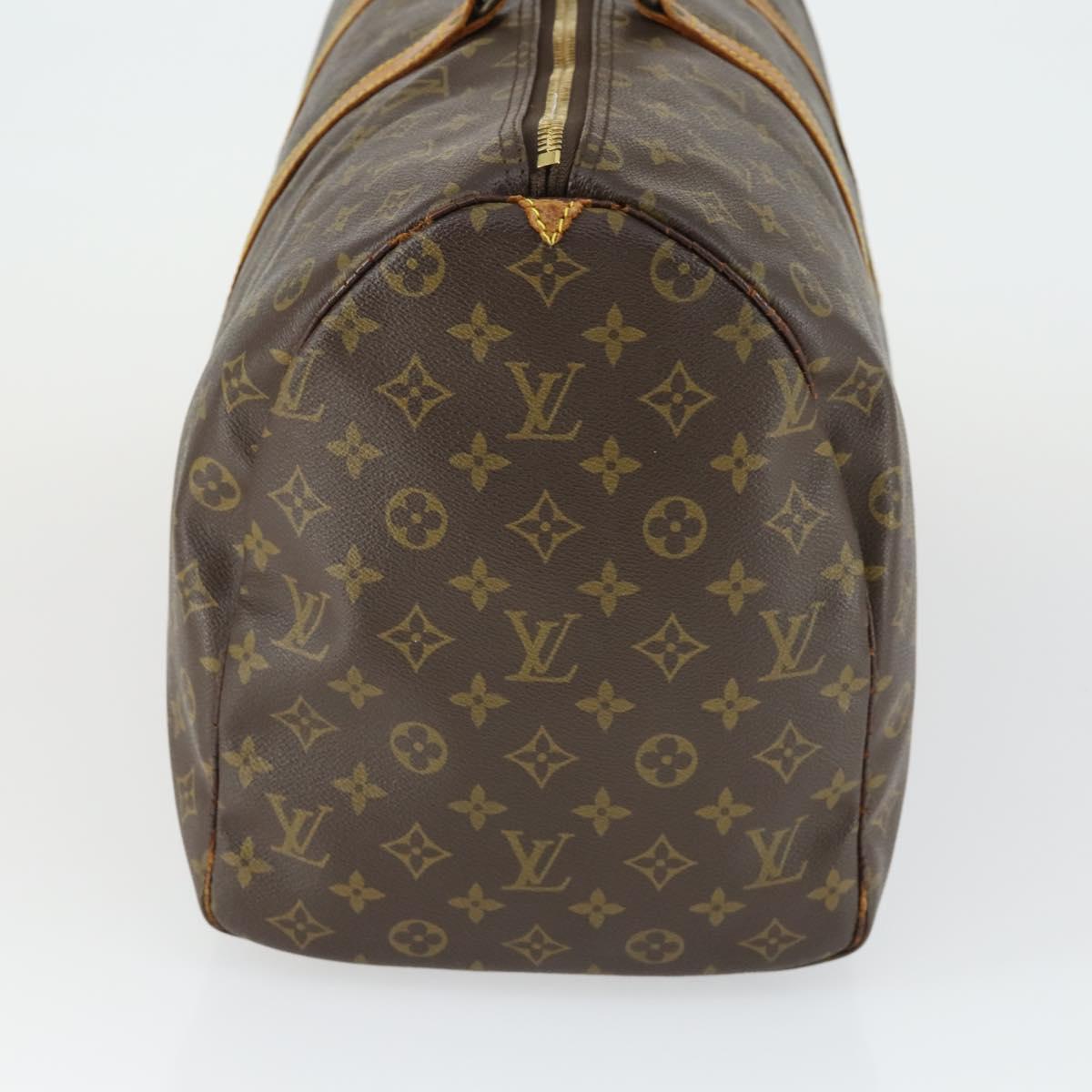 LOUIS VUITTON Monogram Keepall 50 Boston Bag M41426 LV Auth bs32470