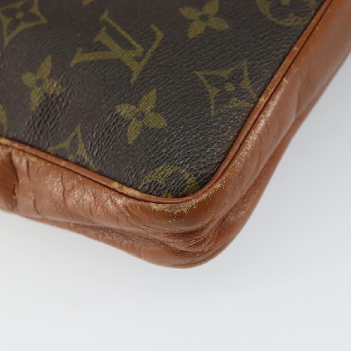 LOUIS VUITTON Monogram Pochette Sports Clutch Bag N0.183 LV Auth bs32480