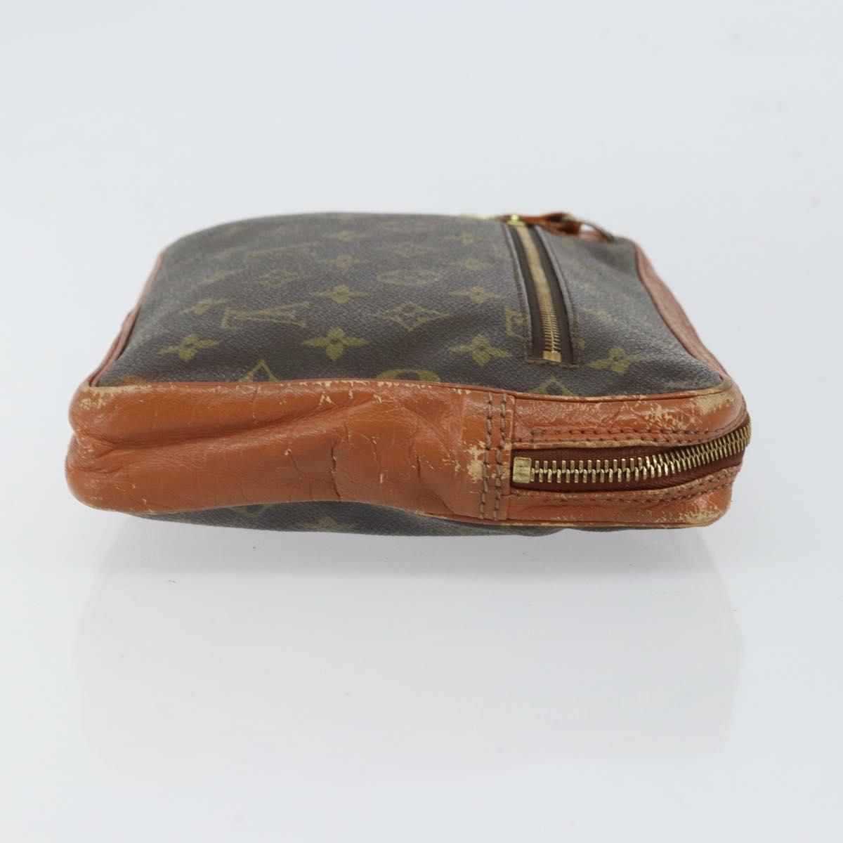 LOUIS VUITTON Monogram Pochette Sports Clutch Bag N0.183 LV Auth bs32480
