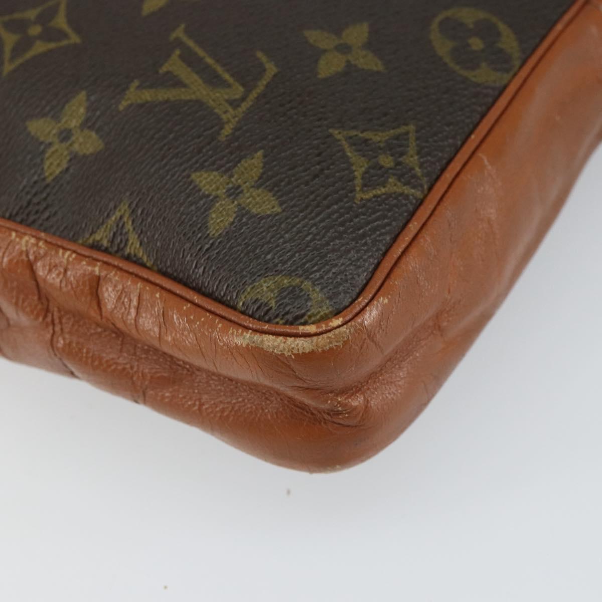 LOUIS VUITTON Monogram Pochette Sports Clutch Bag N0.183 LV Auth bs32480