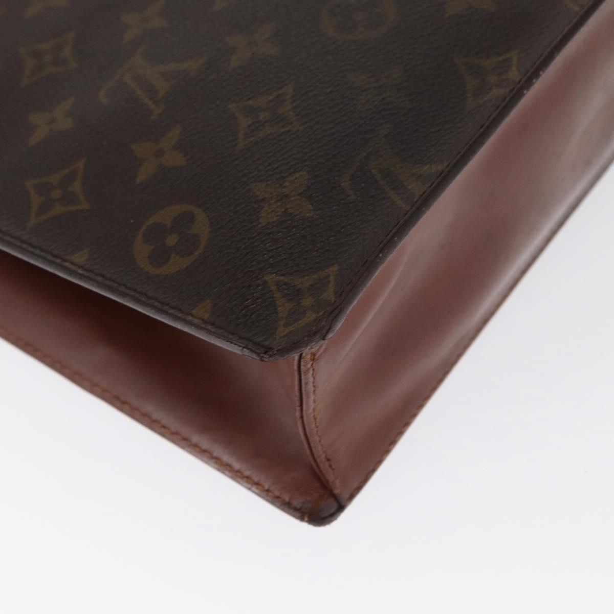 LOUIS VUITTON Monogram Monceau 28 Hand Bag M51185 LV Auth bs32481
