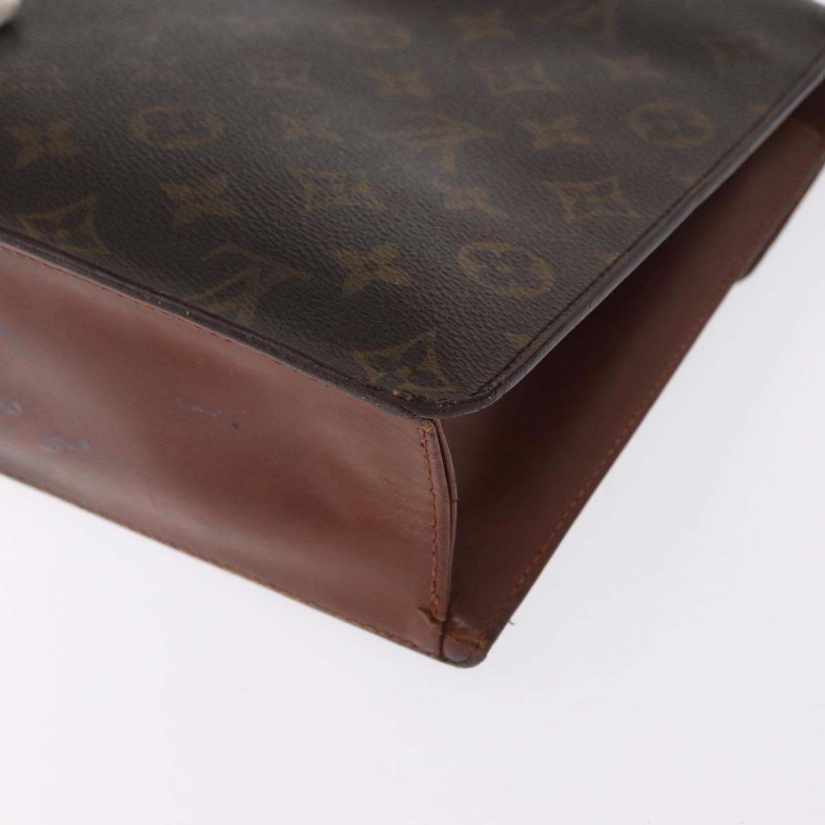 LOUIS VUITTON Monogram Monceau 28 Hand Bag M51185 LV Auth bs32481