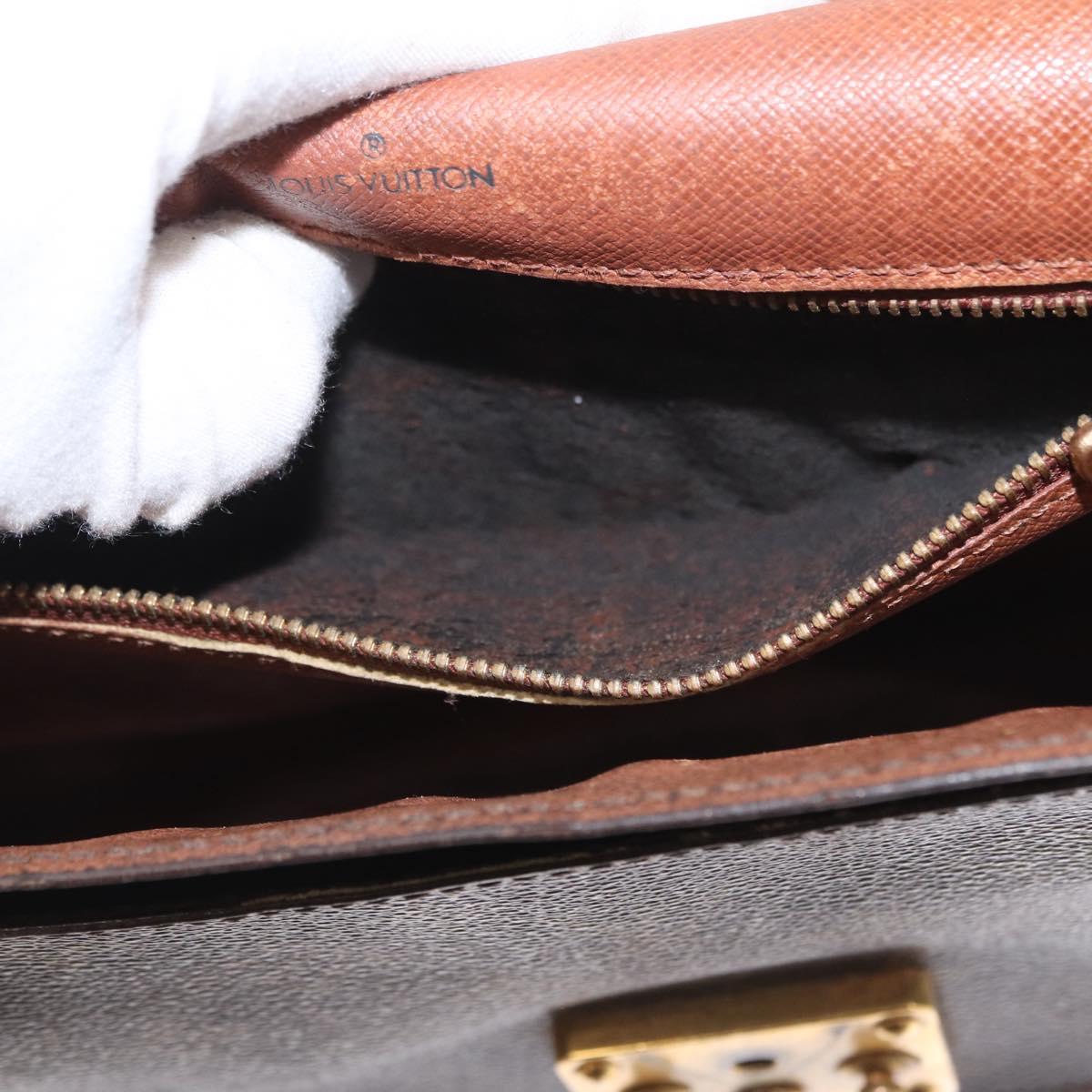 LOUIS VUITTON Monogram Monceau 28 Hand Bag M51185 LV Auth bs32481
