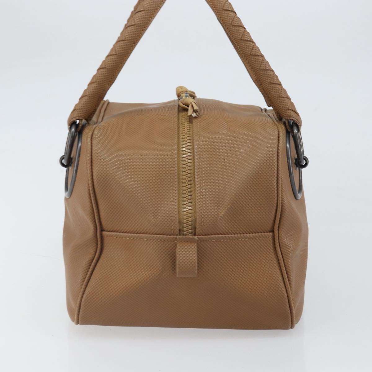 BOTTEGA VENETA Hand Bag Leather Brown Auth bs32515