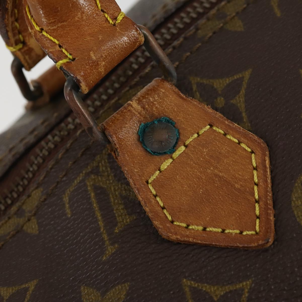 LOUIS VUITTON Monogram Speedy 40 Hand Bag Vintage M41522 LV Auth bs32519