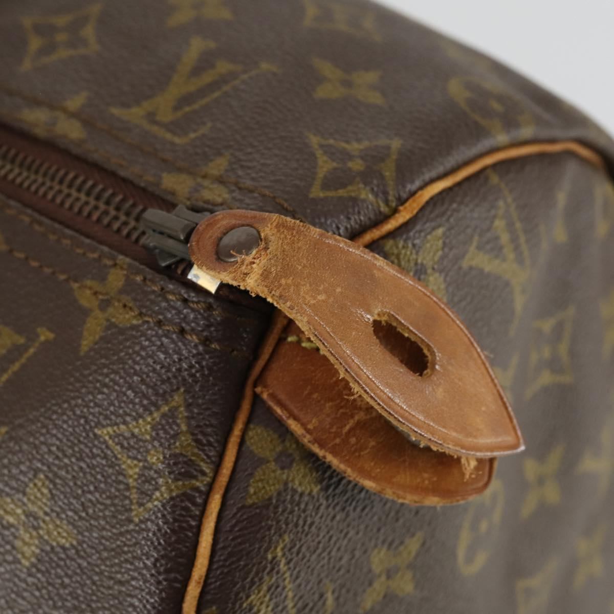 LOUIS VUITTON Monogram Speedy 40 Hand Bag Vintage M41522 LV Auth bs32519
