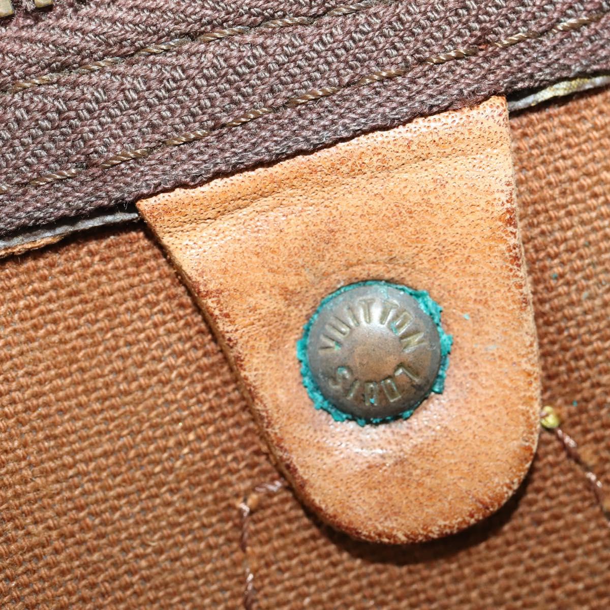 LOUIS VUITTON Monogram Speedy 40 Hand Bag Vintage M41522 LV Auth bs32519