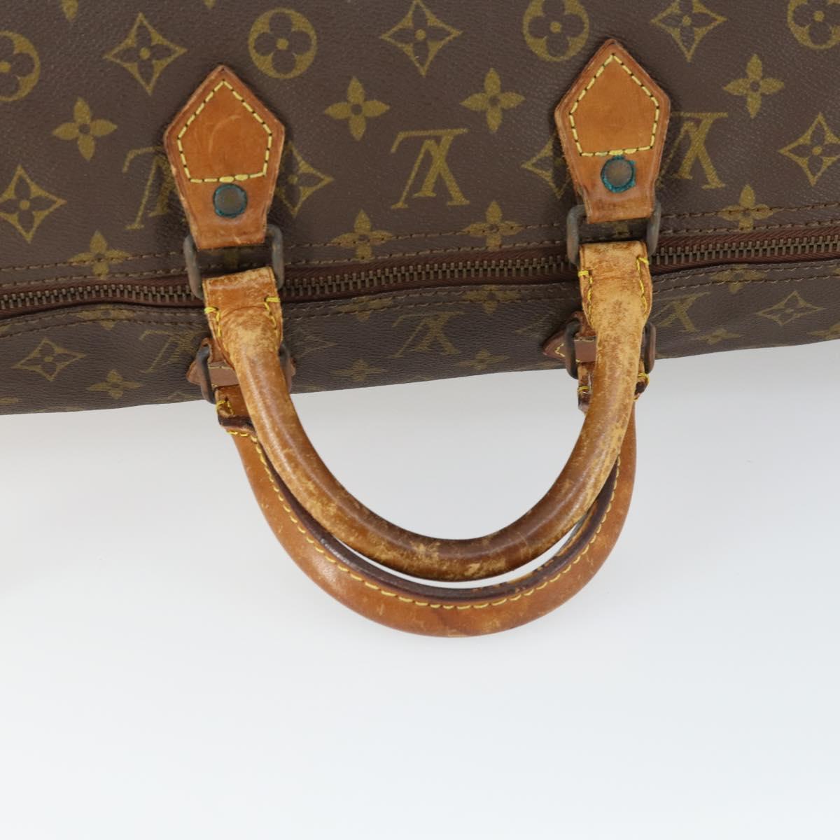 LOUIS VUITTON Monogram Speedy 40 Hand Bag Vintage M41522 LV Auth bs32519