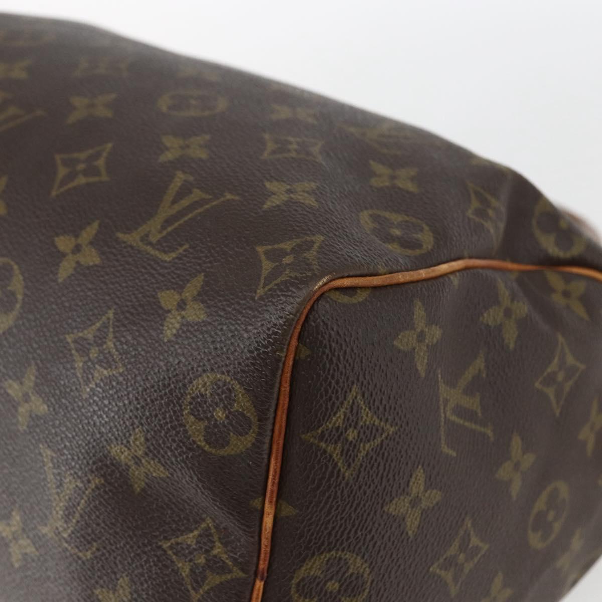 LOUIS VUITTON Monogram Speedy 25 Hand Bag Vintage M41528 LV Auth bs32521