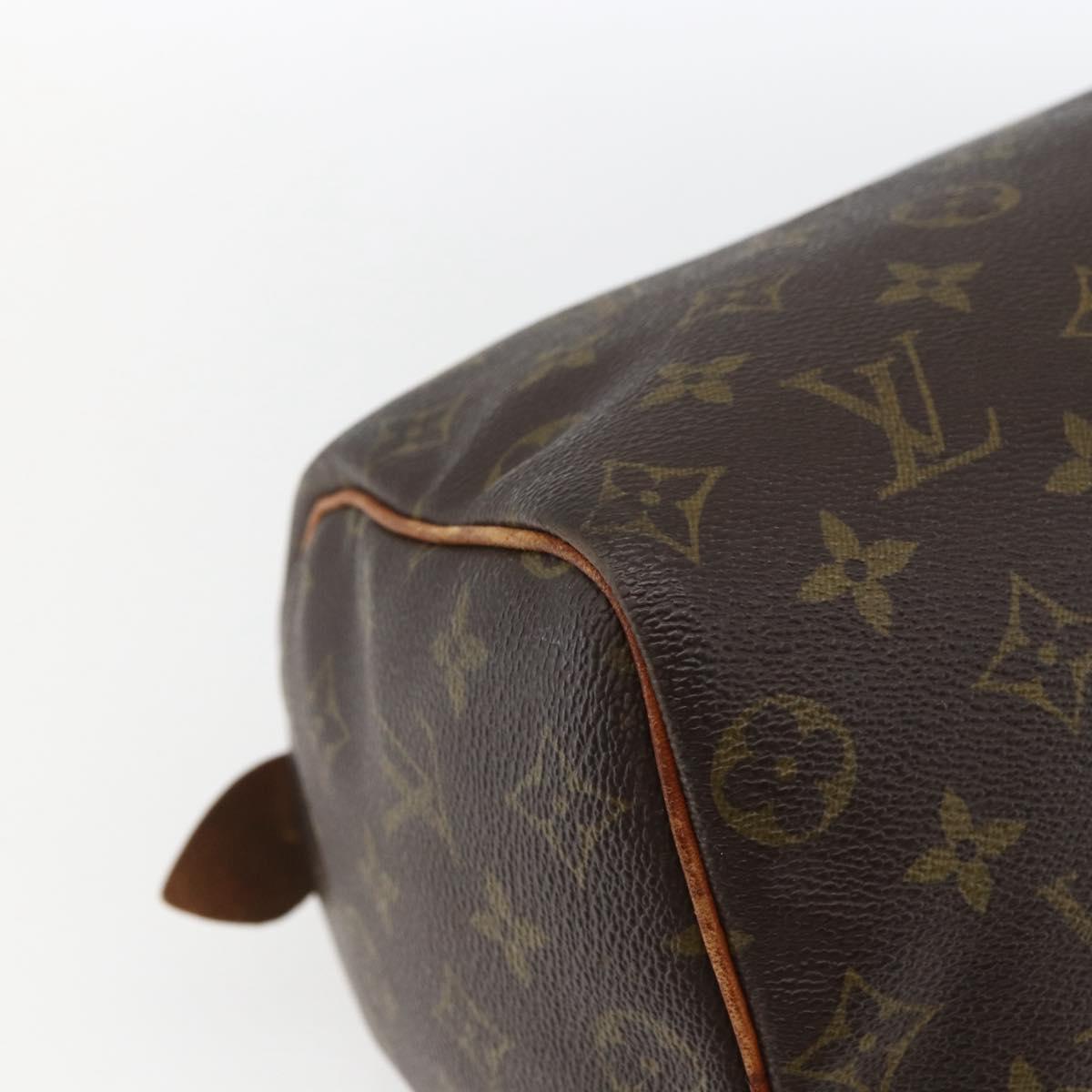 LOUIS VUITTON Monogram Speedy 25 Hand Bag Vintage M41528 LV Auth bs32521