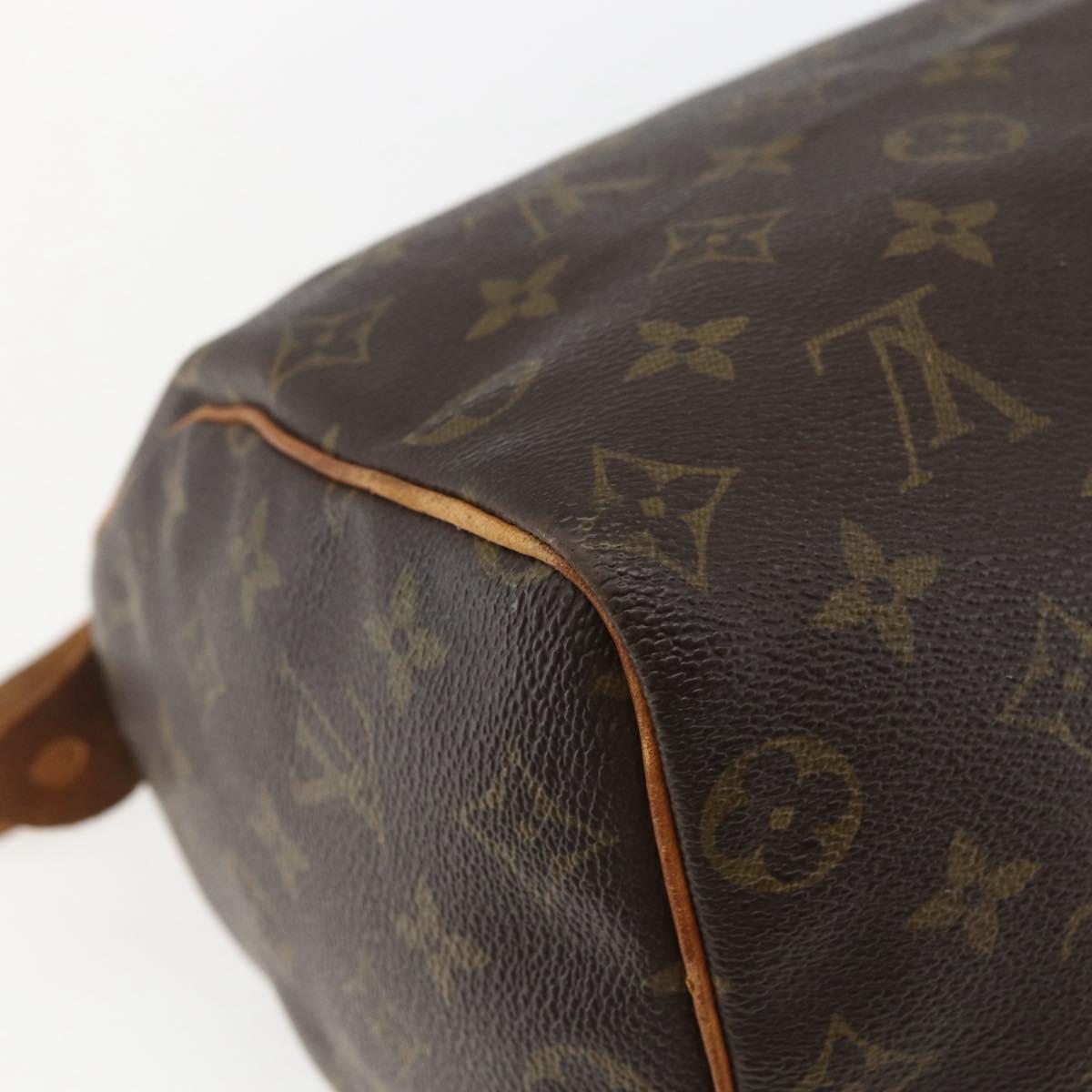 LOUIS VUITTON Monogram Speedy 25 Hand Bag Vintage M41528 LV Auth bs32521