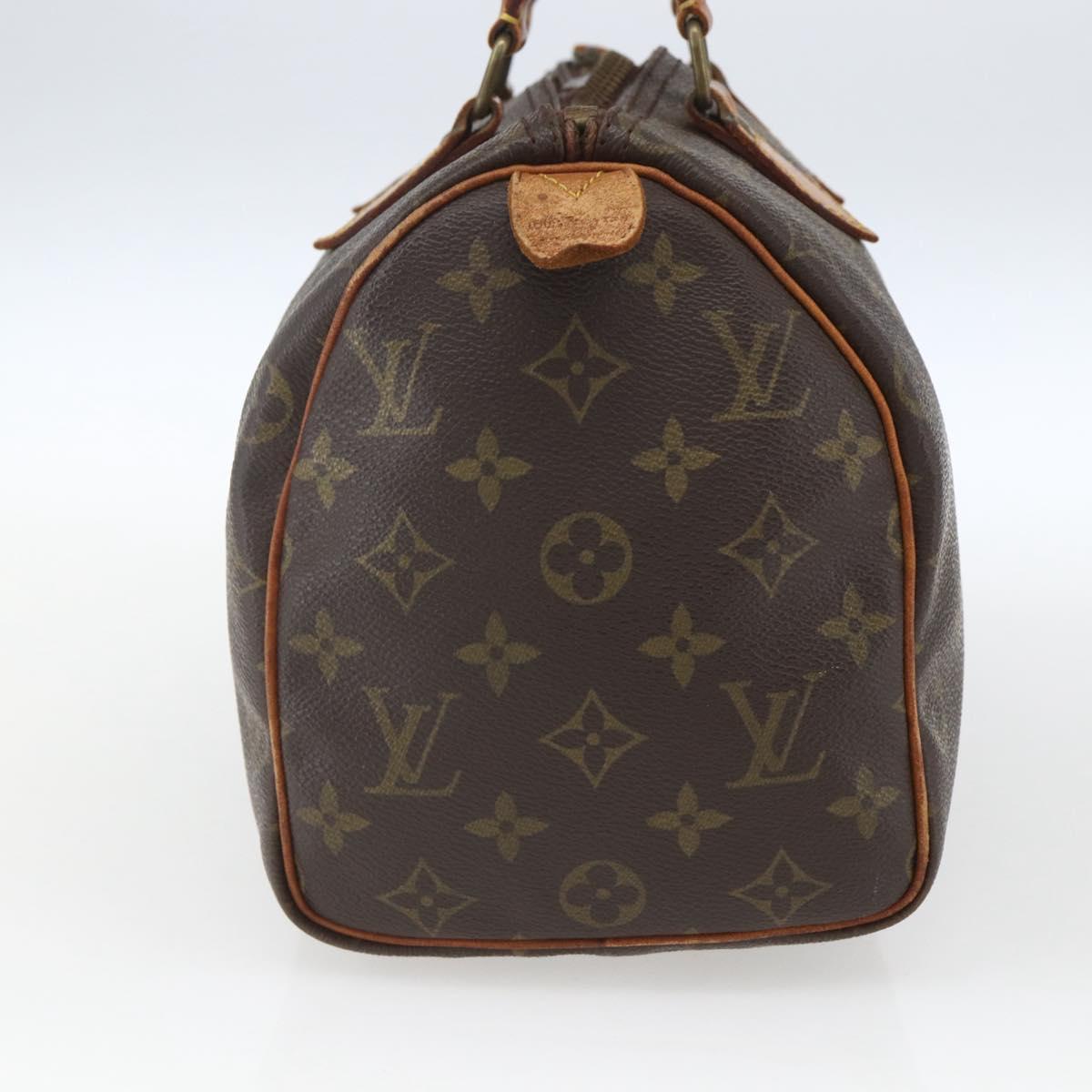 LOUIS VUITTON Monogram Speedy 25 Hand Bag Vintage M41528 LV Auth bs32521