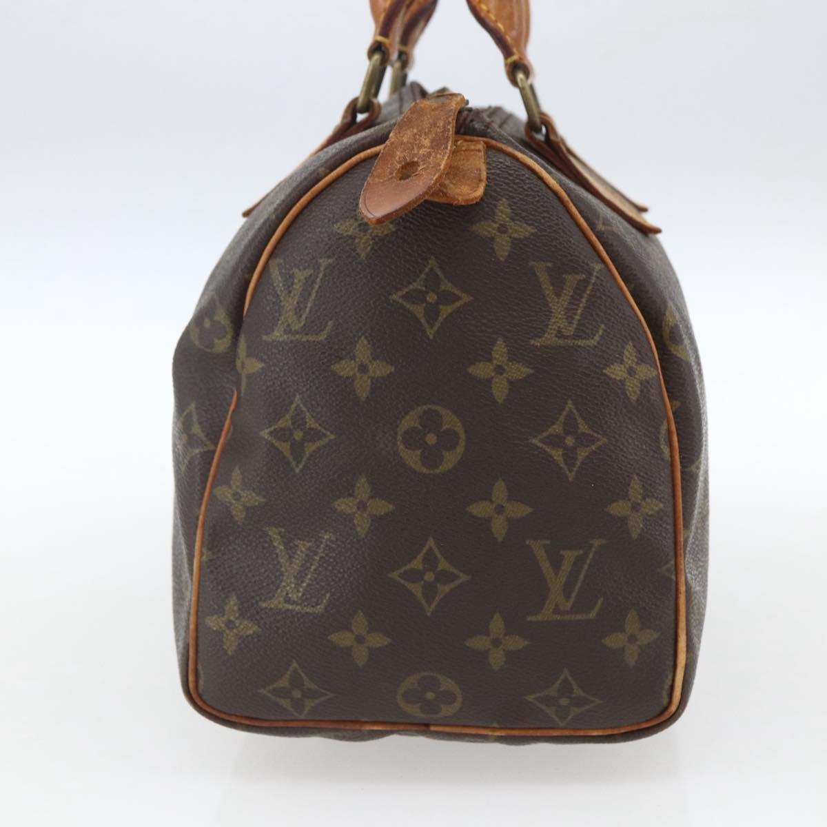 LOUIS VUITTON Monogram Speedy 25 Hand Bag Vintage M41528 LV Auth bs32521