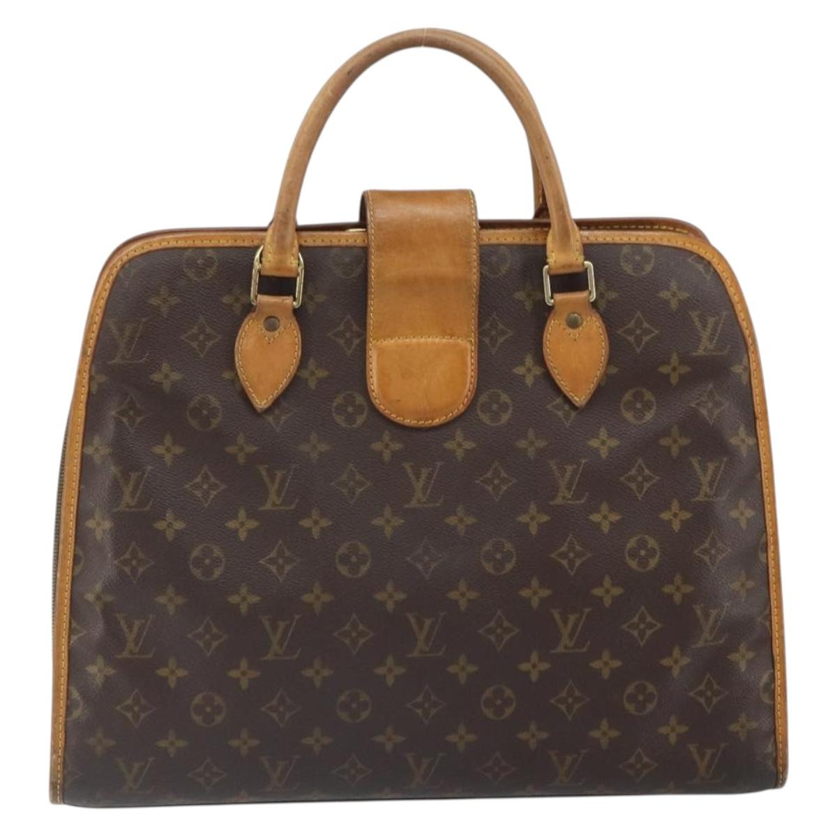 LOUIS VUITTON Monogram Rivoli Hand Bag M53380 LV Auth bs32522