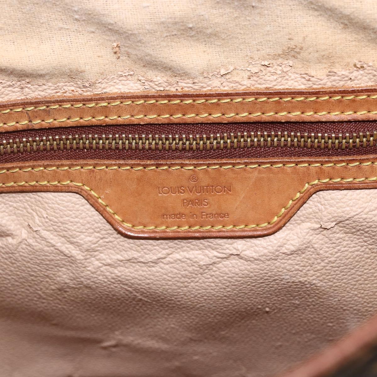 LOUIS VUITTON Monogram Bucket GM Shoulder Bag M42236 LV Auth bs32523