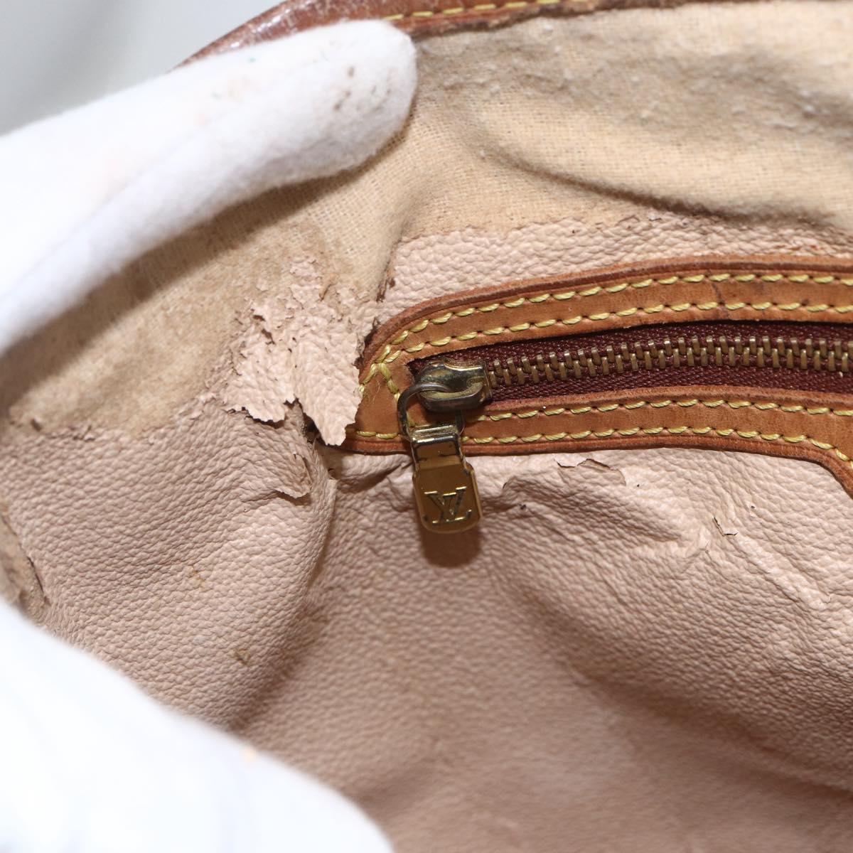 LOUIS VUITTON Monogram Bucket GM Shoulder Bag M42236 LV Auth bs32523