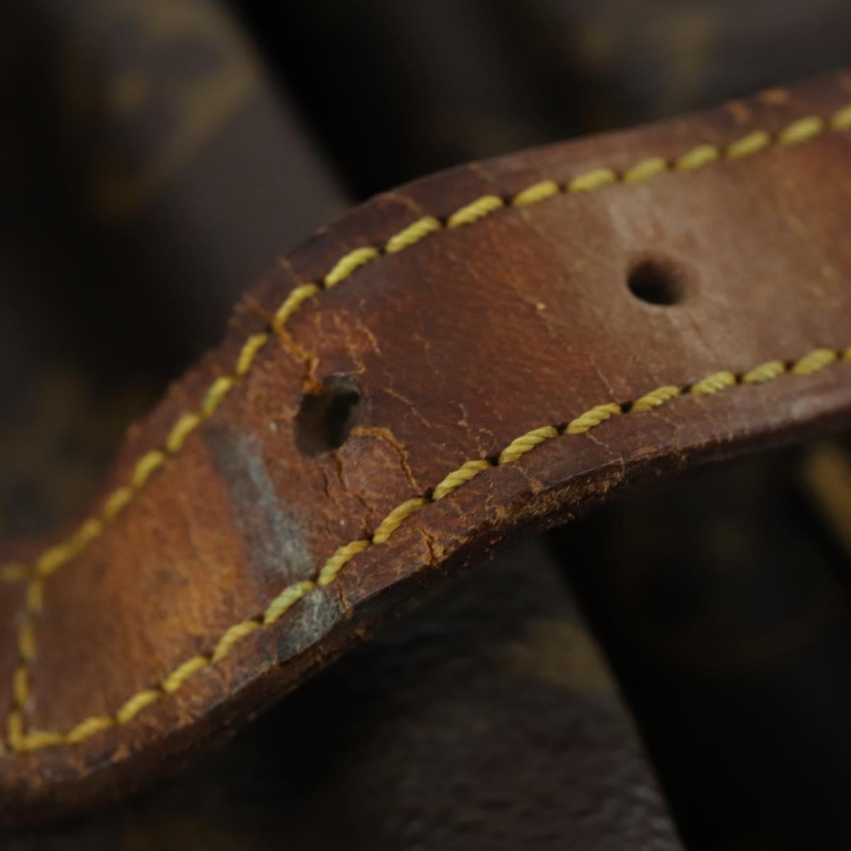 LOUIS VUITTON Monogram Saumur 35 Shoulder Bag M42254 LV Auth bs32527