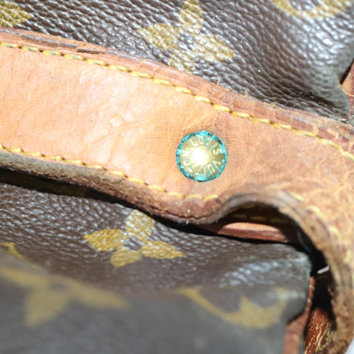 LOUIS VUITTON Monogram Saumur 35 Shoulder Bag M42254 LV Auth bs32527