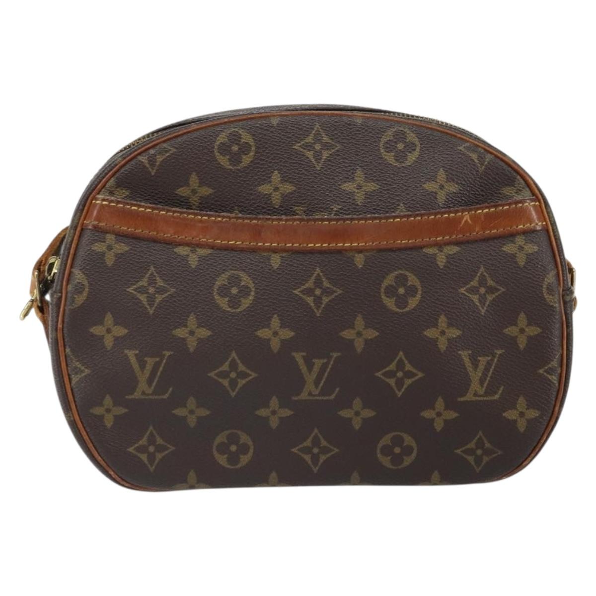 LOUIS VUITTON Monogram Blois Shoulder Bag M51221 LV Auth bs32534