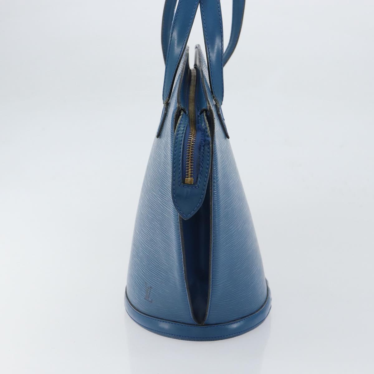 LOUIS VUITTON Epi Saint Jacques Shopping Shoulder Bag Blue M52275 Auth bs32538