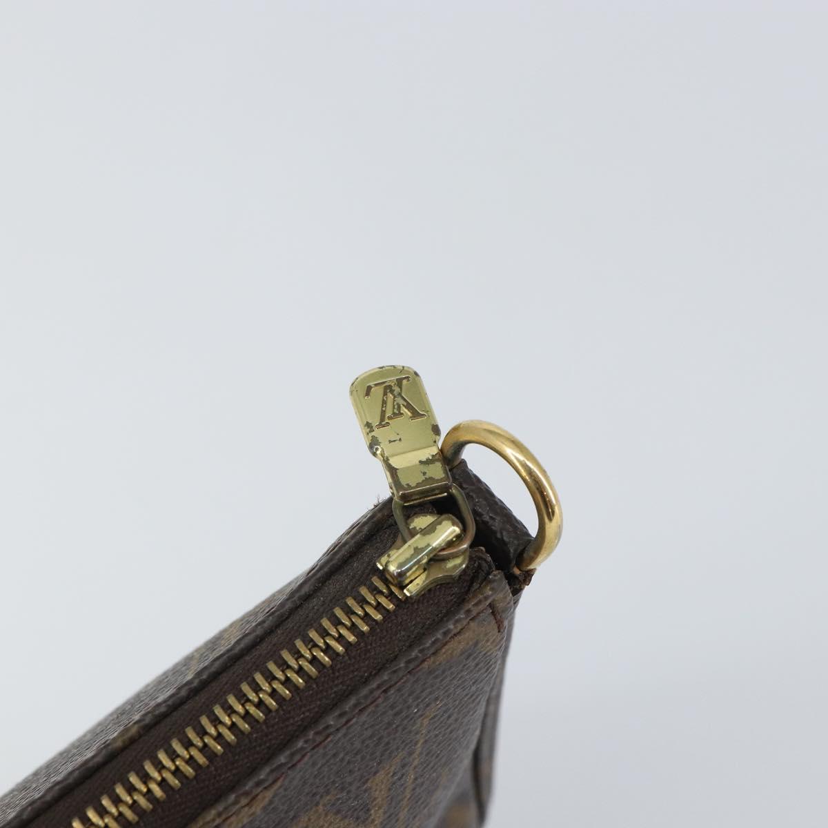 LOUIS VUITTON Monogram Pochette Accessoires Pouch M51980 LV Auth bs32545