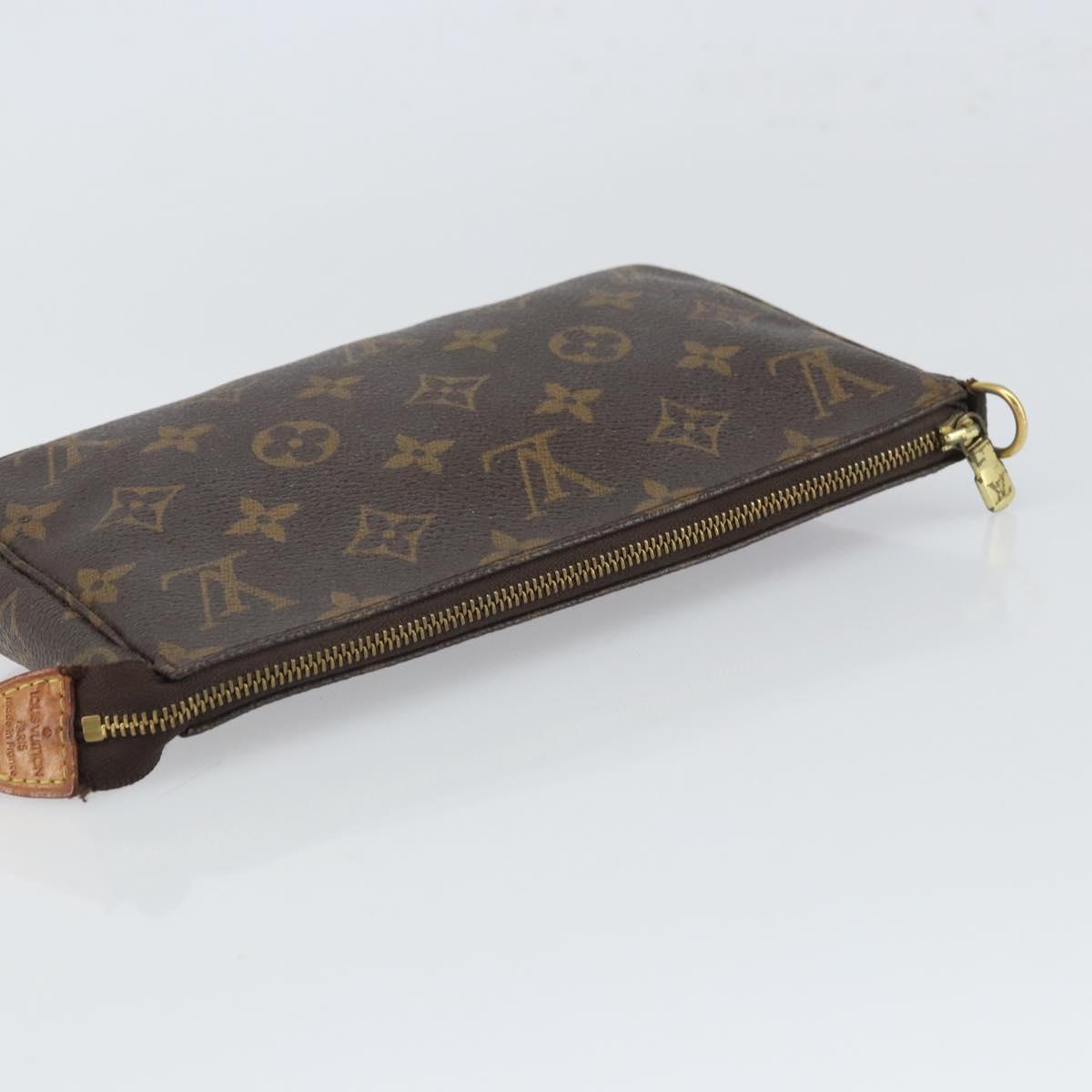 LOUIS VUITTON Monogram Pochette Accessoires Pouch M51980 LV Auth bs32545