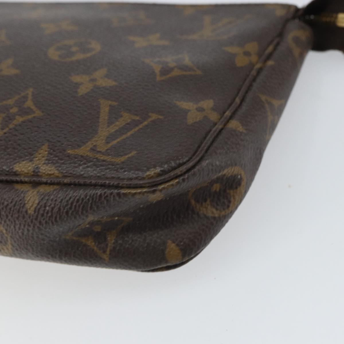 LOUIS VUITTON Monogram Pochette Accessoires Pouch M51980 LV Auth bs32545