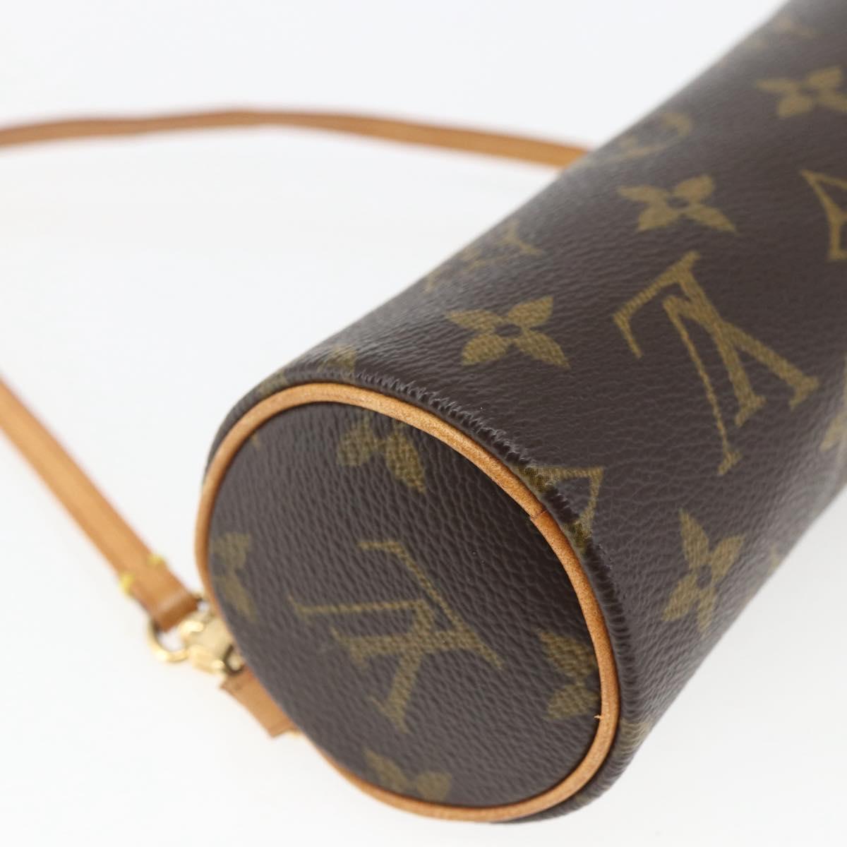 LOUIS VUITTON Monogram Papillon Pouch LV Auth bs32549