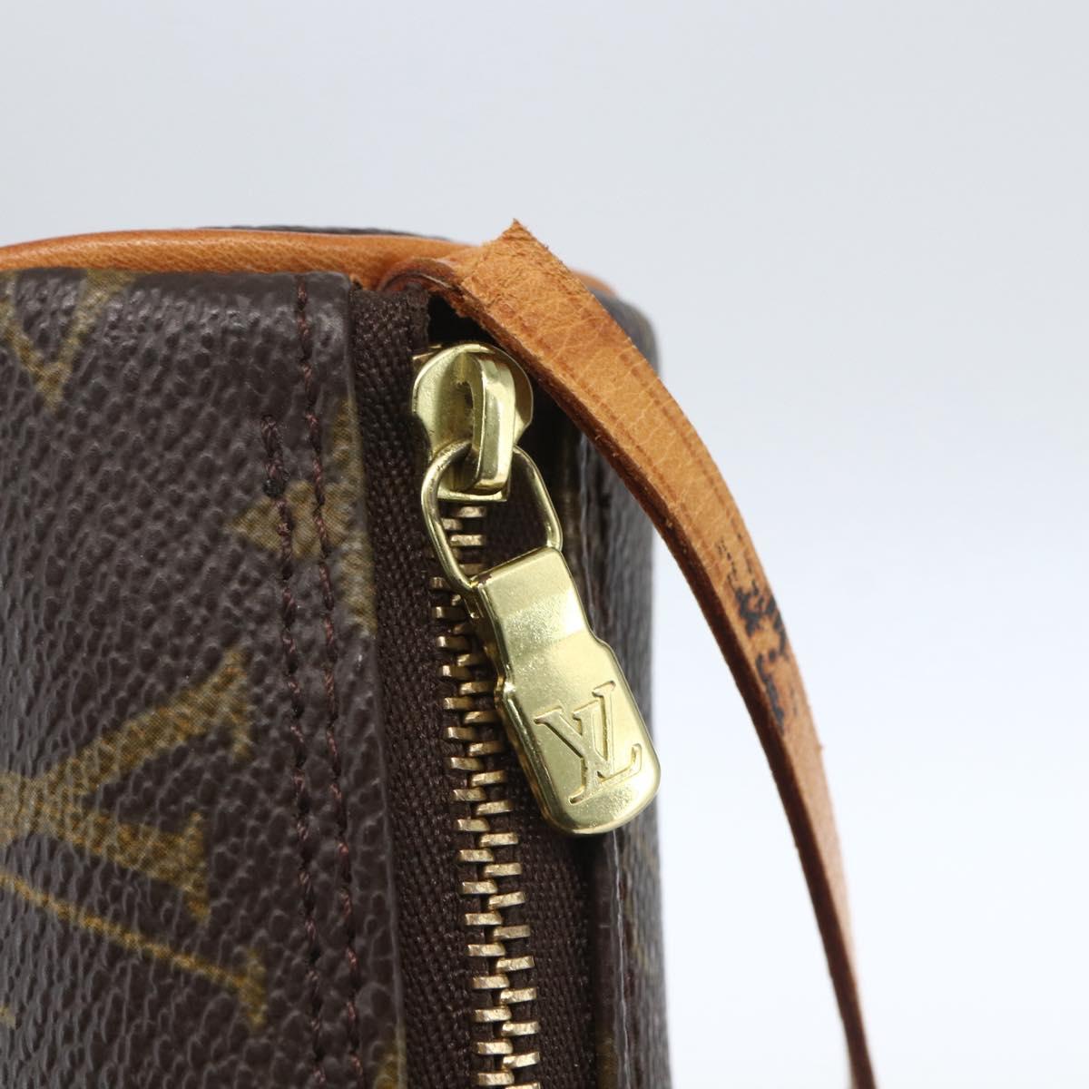 LOUIS VUITTON Monogram Papillon Pouch LV Auth bs32549