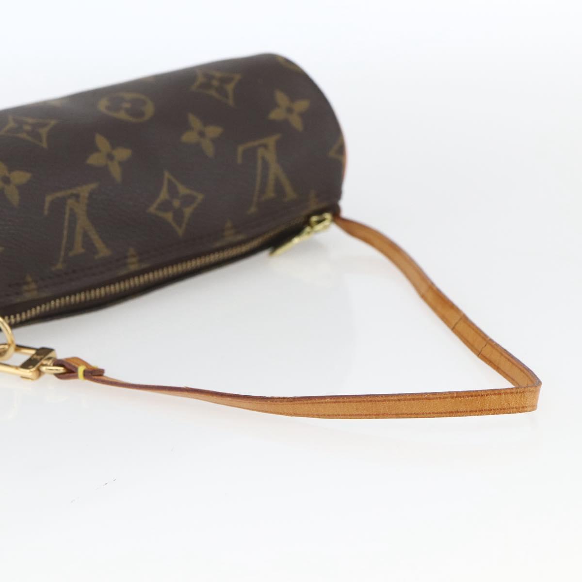LOUIS VUITTON Monogram Papillon Pouch LV Auth bs32549